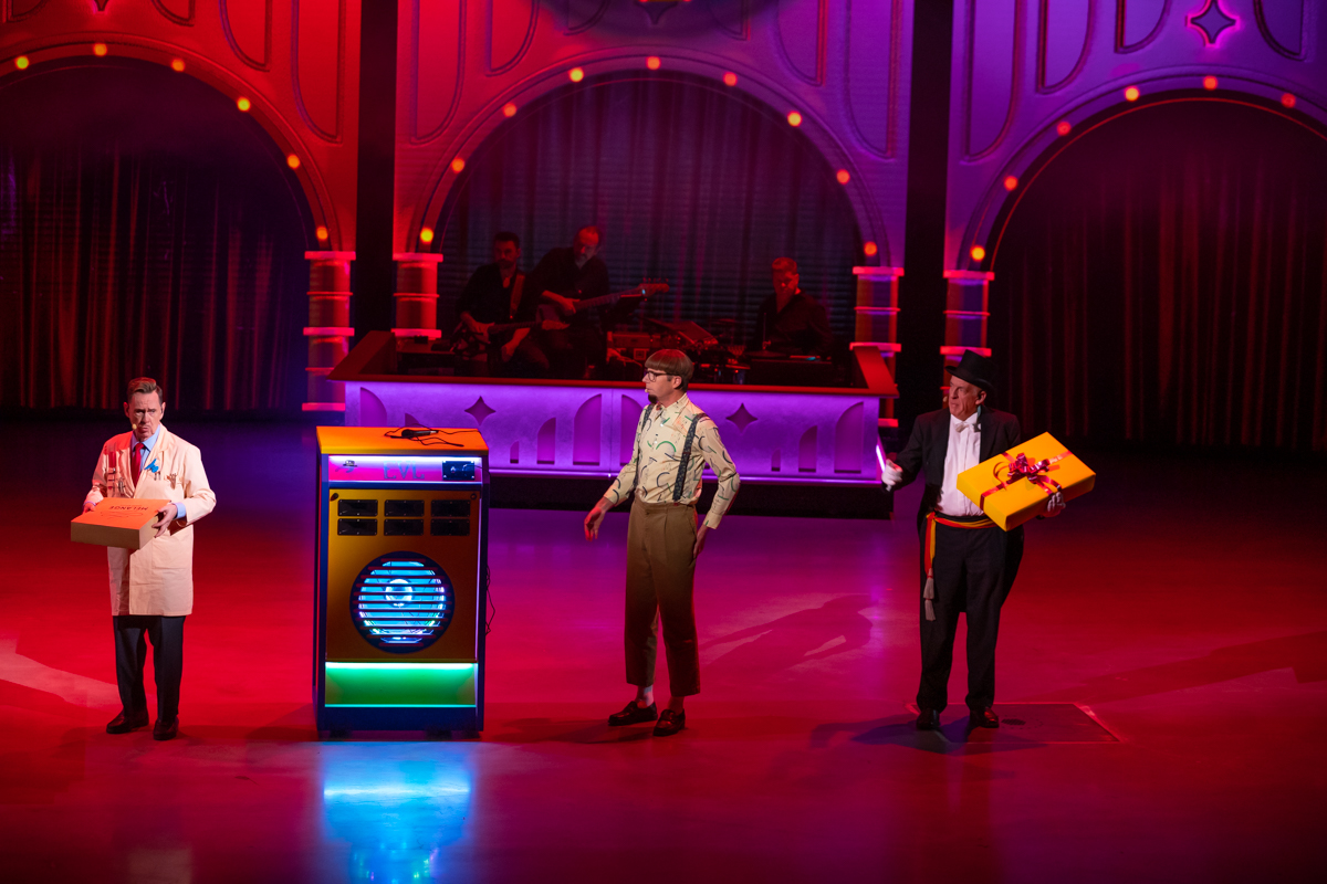 Première afscheidsshow Samson & Gert @ Studio 100 Pop-Up Theater, picture 22, photographed by dirk janssens - FrontView Magazine