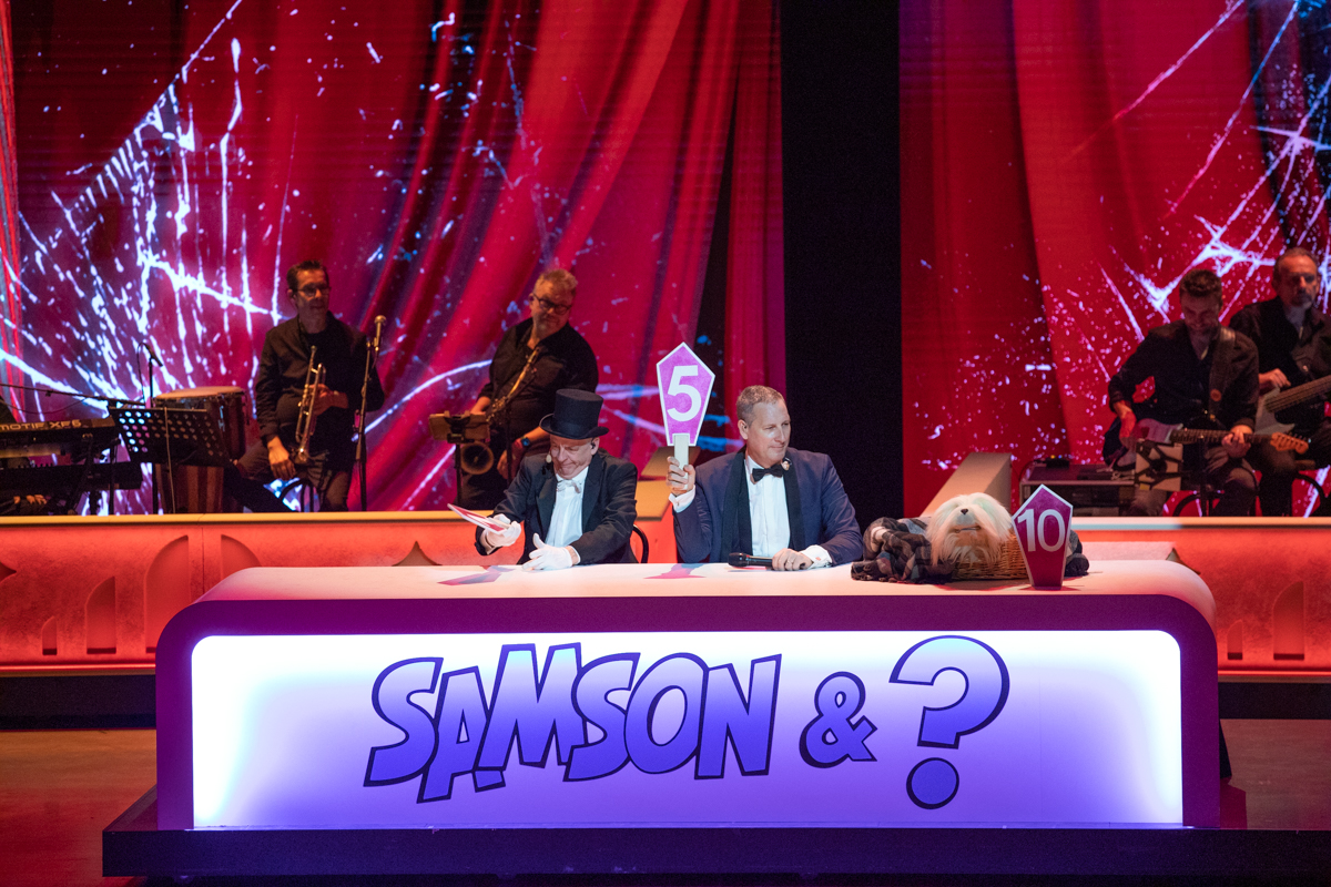 Première afscheidsshow Samson & Gert @ Studio 100 Pop-Up Theater, picture 68, photographed by dirk janssens - FrontView Magazine