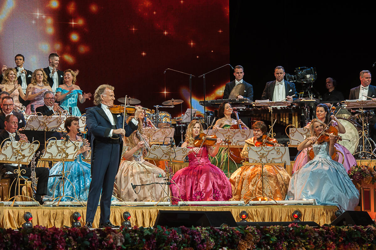 Andre Rieu @ sportpaleis, foto 1, foto's door Gert Daemen - FrontView Magazine