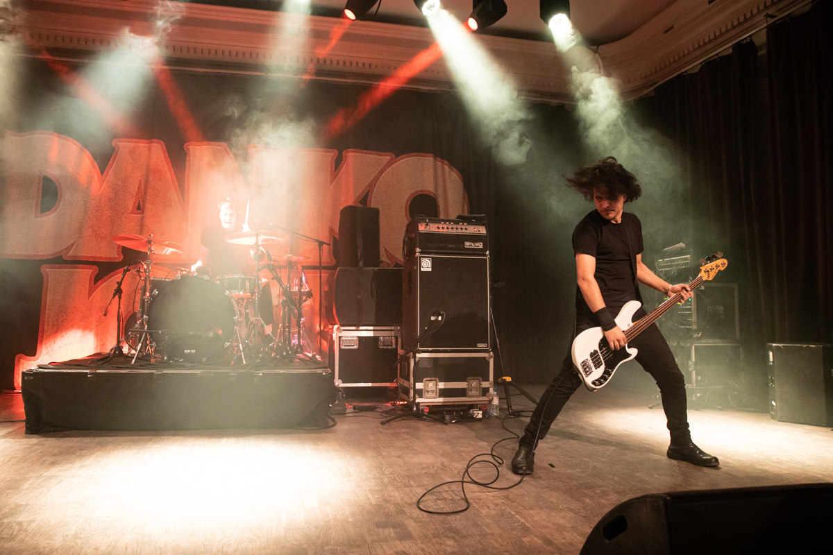 Danko Jones @ De Casino, foto 8, foto's door David Johnson - FrontView Magazine