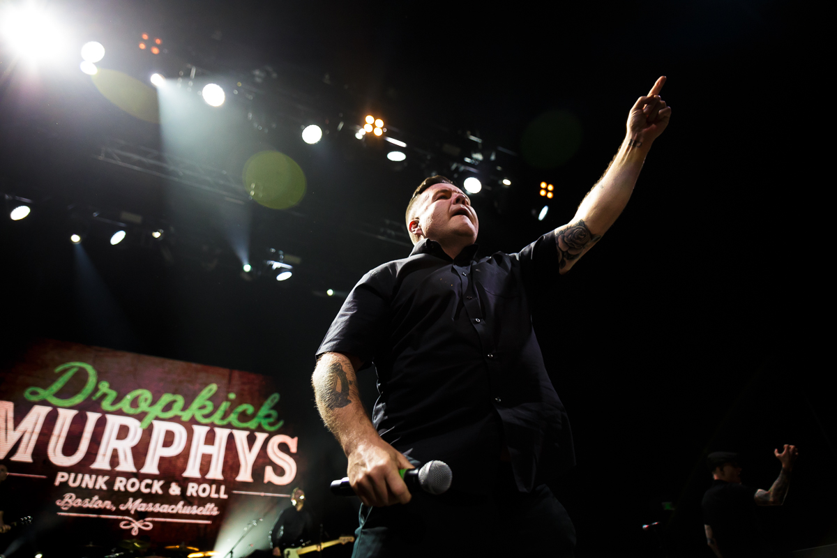 Dropkick Murphys @ Vorst Nationaal european tour 2020, picture 2, photographed by Peter Smet - FrontView Magazine