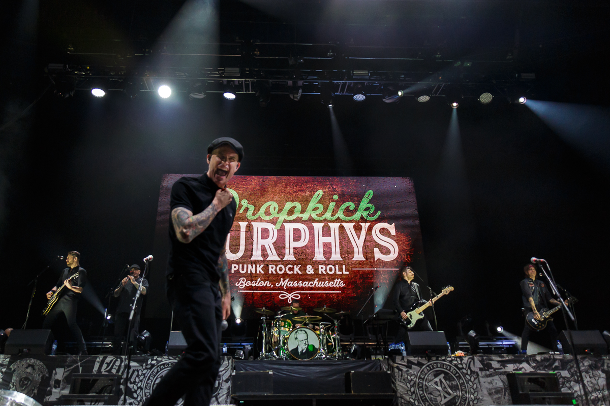 Dropkick Murphys @ Vorst Nationaal european tour 2020, picture 3, photographed by Peter Smet - FrontView Magazine