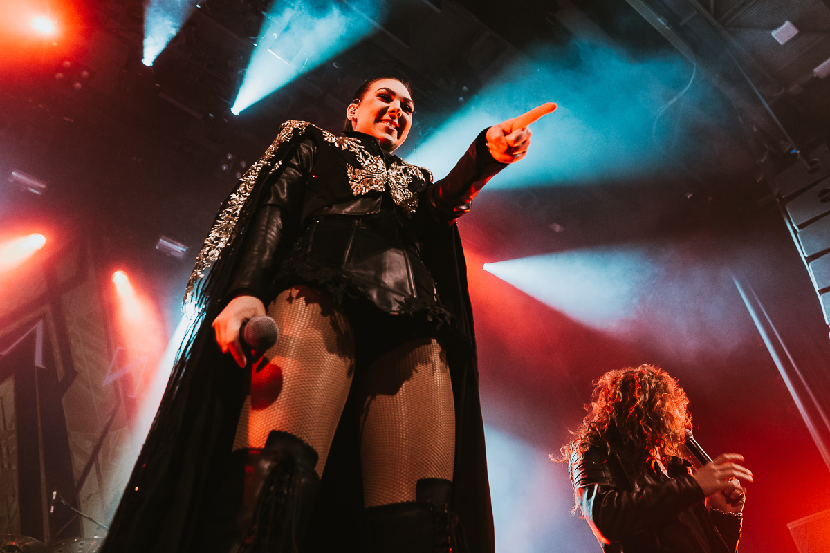 Amaranthe @ Effenaar, foto 1, foto's door Dorien Goetschalckx - FrontView Magazine