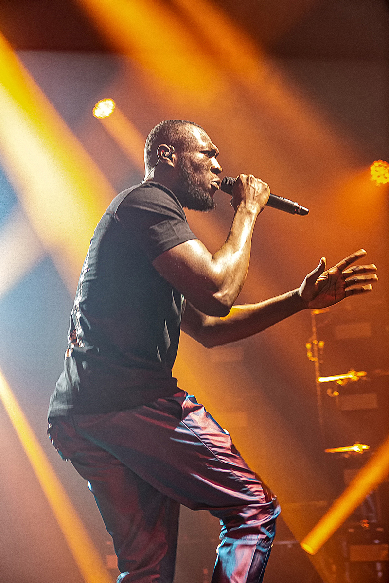 Stormzy @ Ancienne Belgique, picture 2, photographed by Edwin Houdevelt - FrontView Magazine