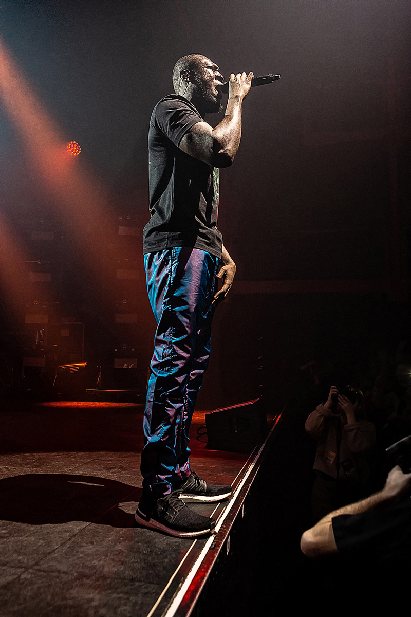 Stormzy @ Ancienne Belgique, picture 5, photographed by Edwin Houdevelt - FrontView Magazine
