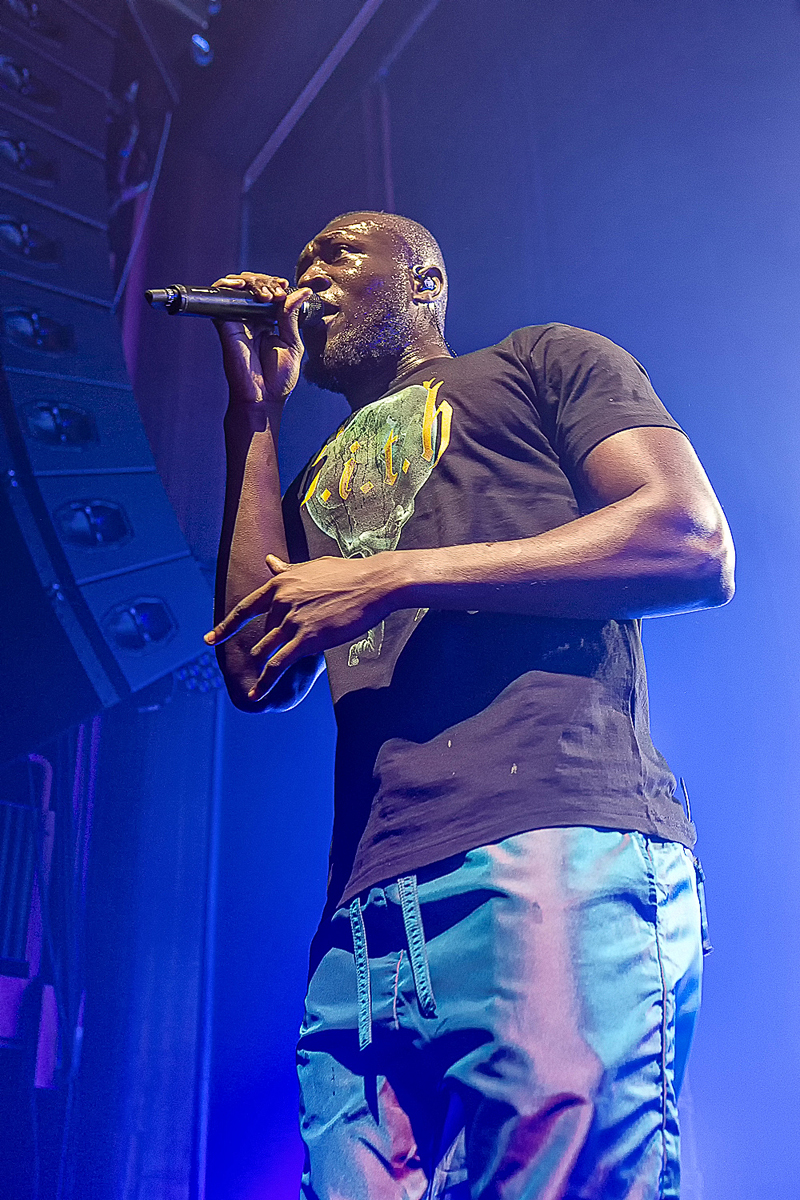 Stormzy @ Ancienne Belgique, picture 17, photographed by Edwin Houdevelt - FrontView Magazine