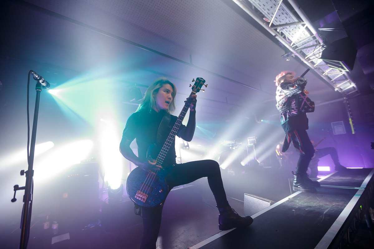 Crossfaith @ Trix Club Ex Machina 2020 Tour, picture 3, photographed by Peter Smet - FrontView Magazine