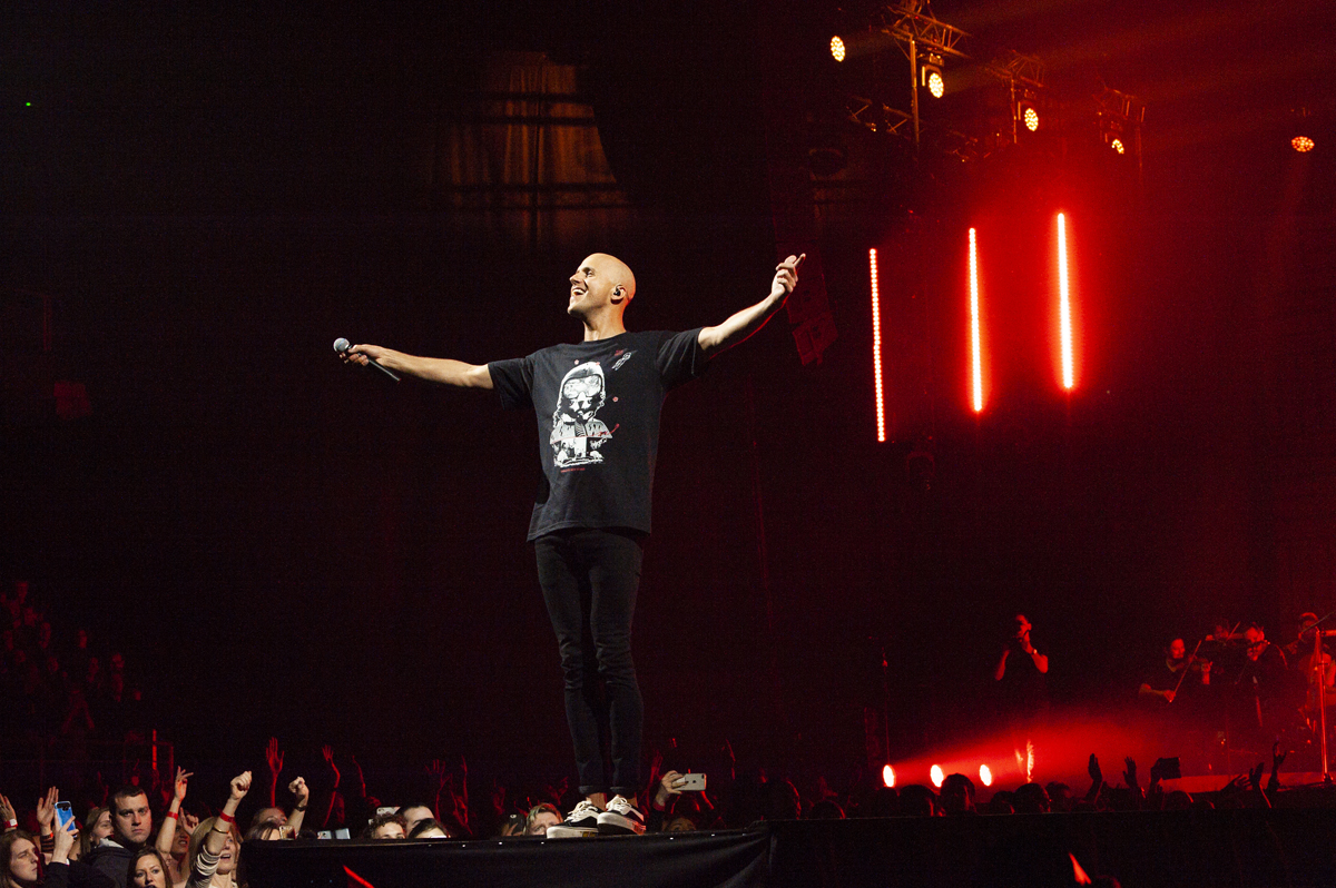 Milow @ Lotto Arena, foto 15, foto's door Sandra Van Watermeulen - FrontView Magazine