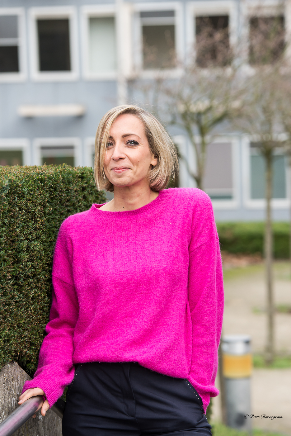 Sofie Lemaire 'Meer vrouwen op straat' @ VRT, foto 1, foto's door Bart Baevegems - FrontView Magazine