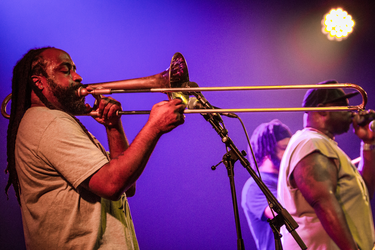 Hot 8 Brass Band @ Ancienne Belgique, picture 5, photographed by Tom Stessens - FrontView Magazine