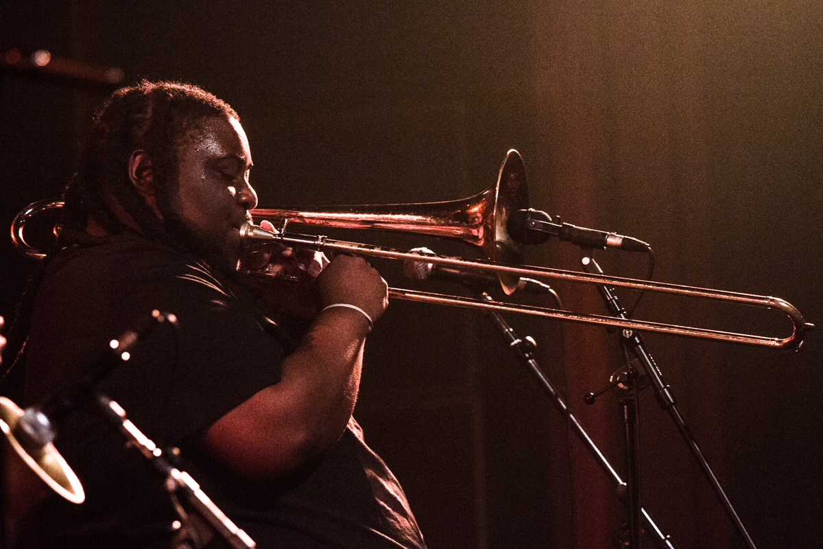 Hot 8 Brass Band @ Ancienne Belgique, picture 10, photographed by Tom Stessens - FrontView Magazine
