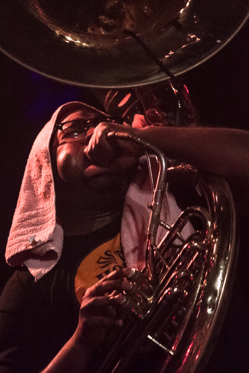 Hot 8 Brass Band @ Ancienne Belgique, picture 13, photographed by Tom Stessens - FrontView Magazine