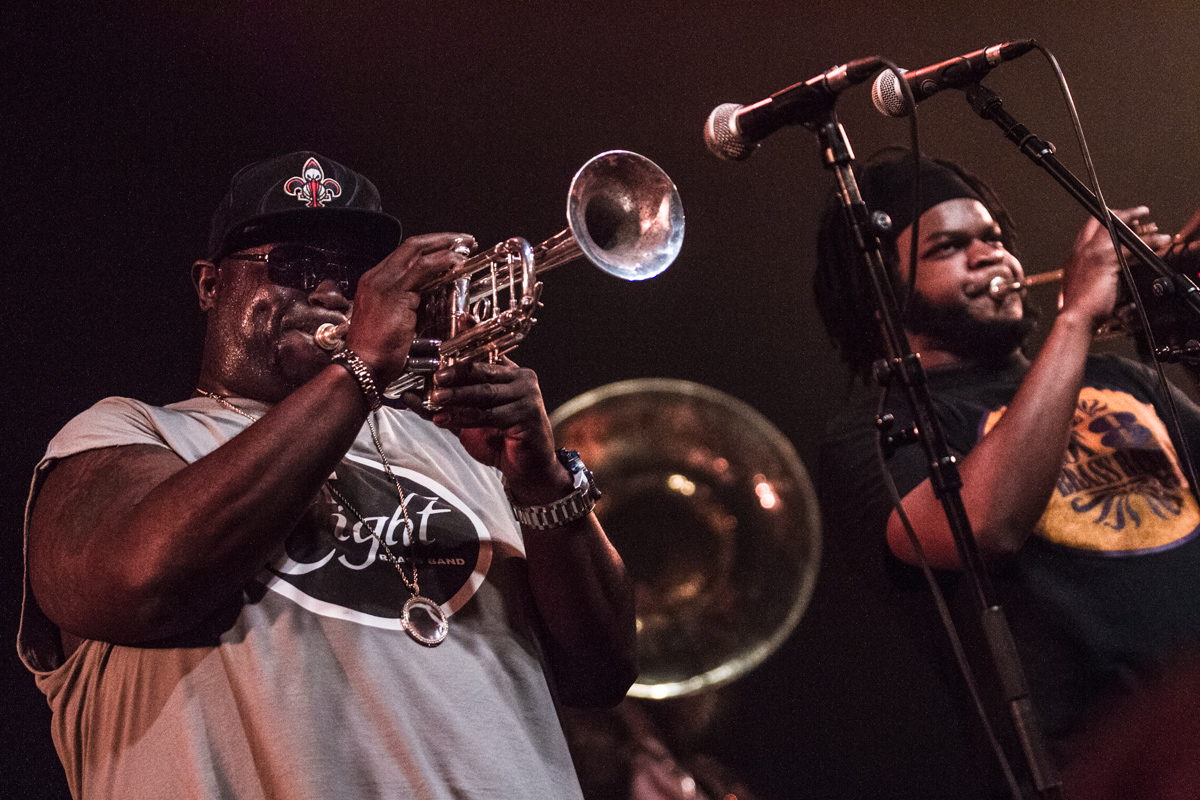 Hot 8 Brass Band @ Ancienne Belgique, picture 14, photographed by Tom Stessens - FrontView Magazine
