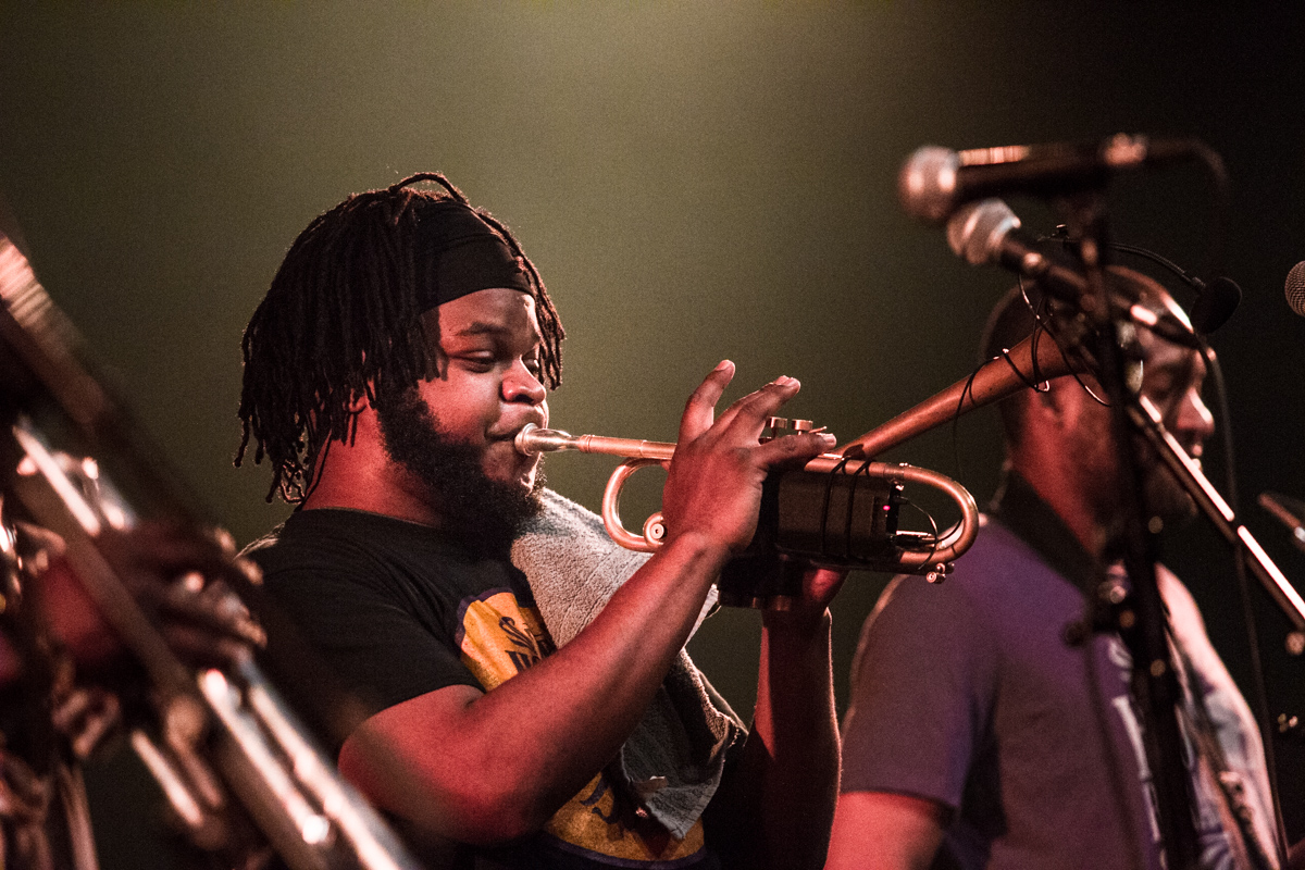 Hot 8 Brass Band @ Ancienne Belgique, picture 16, photographed by Tom Stessens - FrontView Magazine