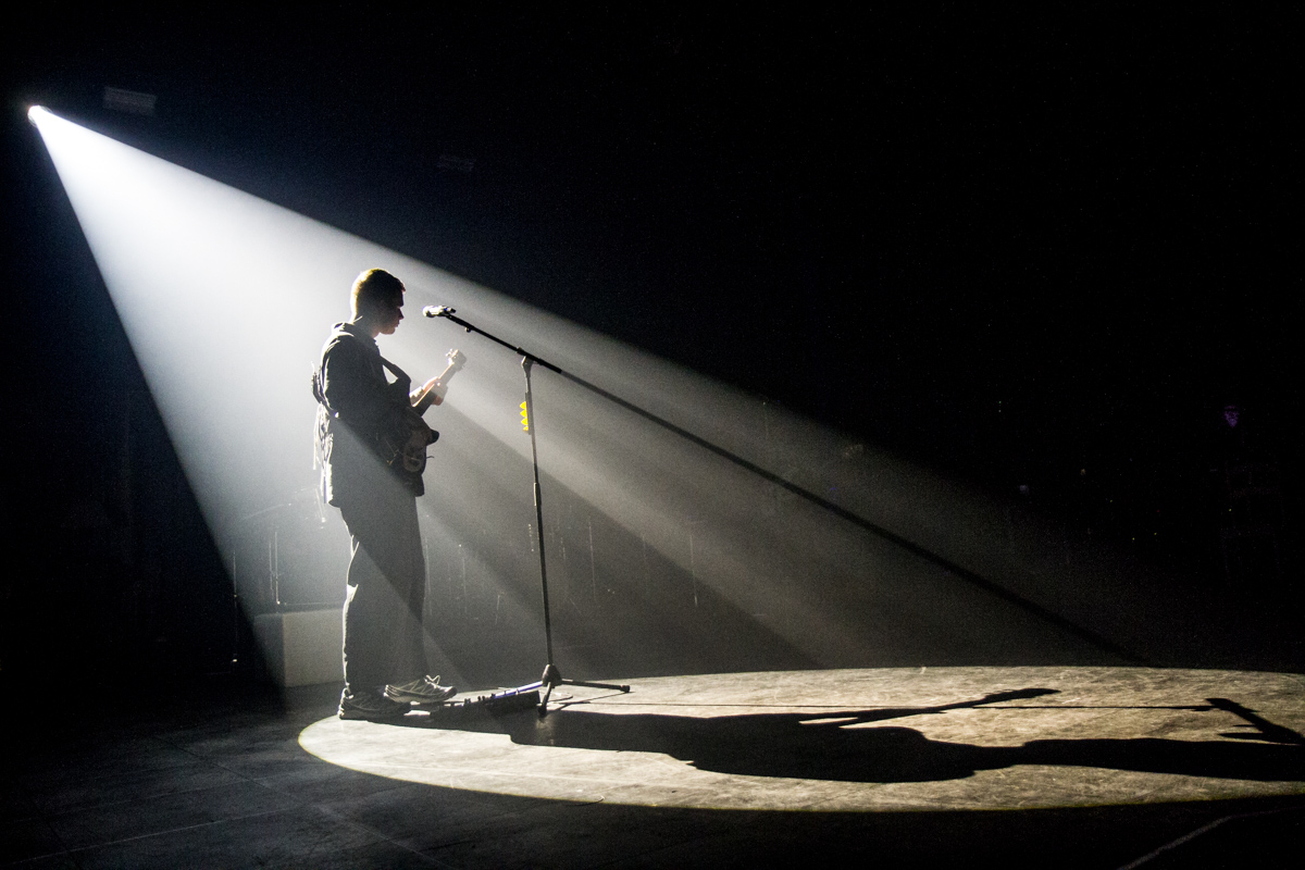 Mura Masa @ Ancienne Belgique, picture 1, photographed by Tom Stessens - FrontView Magazine