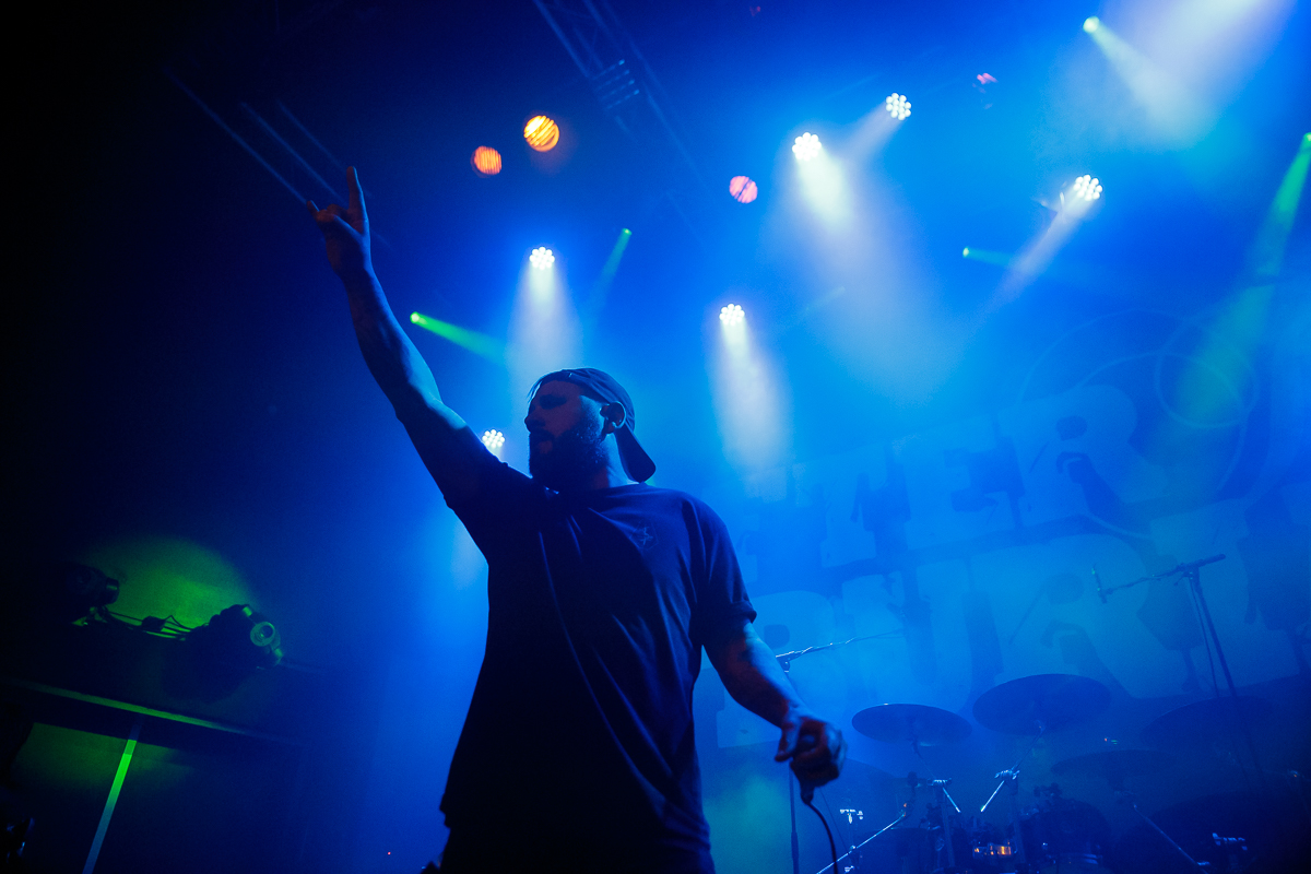 After The Burial @ Dynamo Eindhoven, foto 1, foto's door Peter Smet - FrontView Magazine