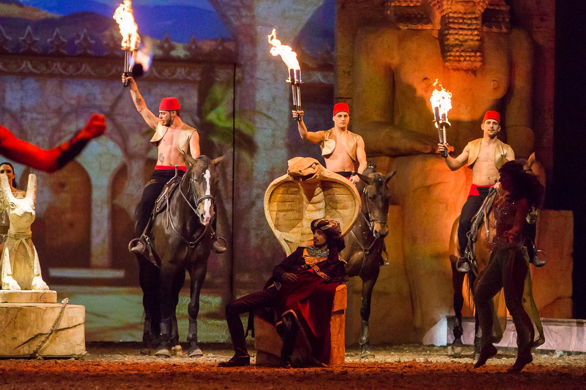 Cavalluna Legend of the desert @ Sportpaleis, picture 3, photographed by Marc Verdonck - FrontView Magazine
