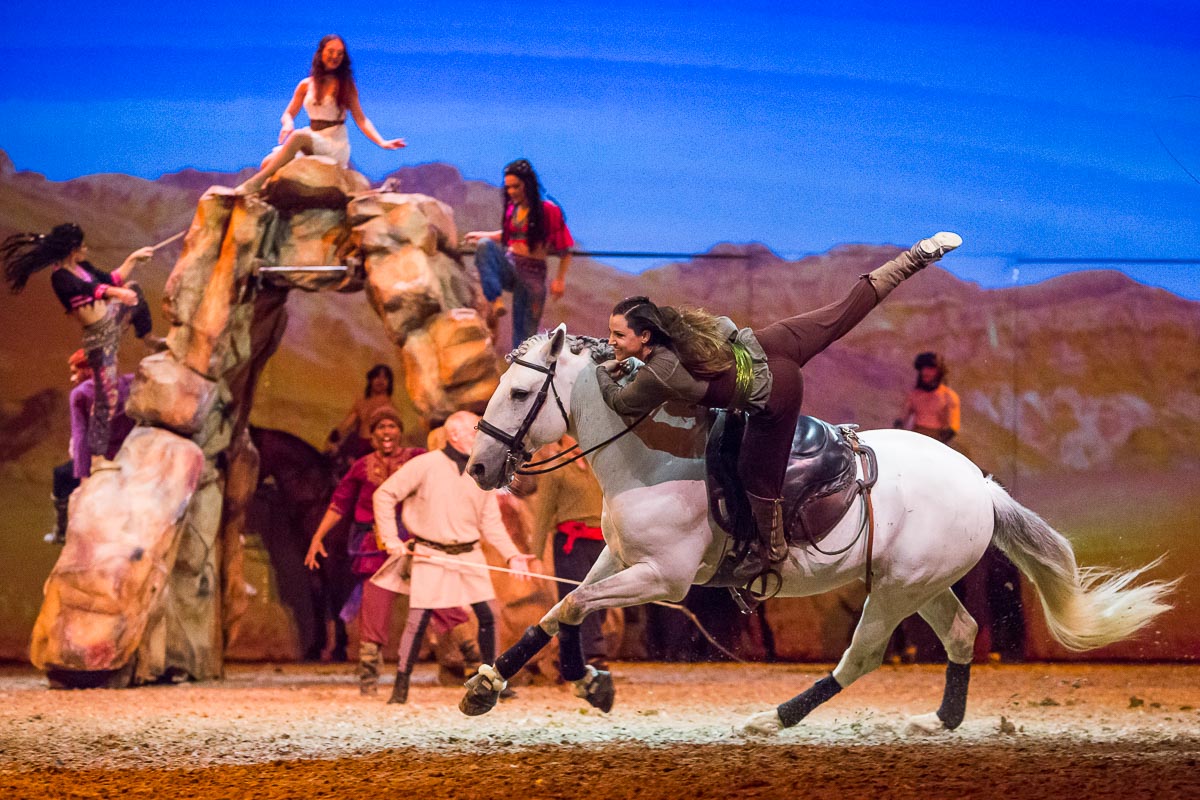 Cavalluna Legend of the desert @ Sportpaleis, picture 20, photographed by Marc Verdonck - FrontView Magazine
