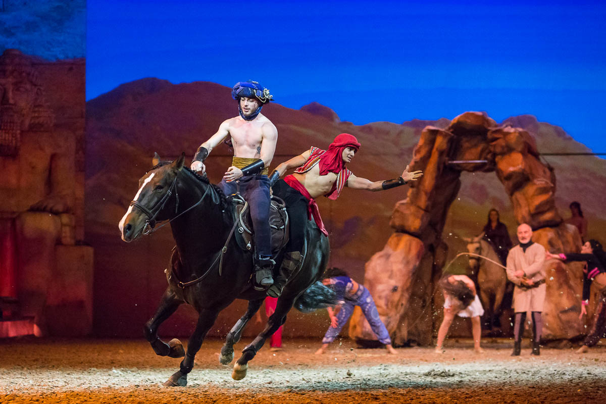 Cavalluna Legend of the desert @ Sportpaleis, picture 32, photographed by Marc Verdonck - FrontView Magazine