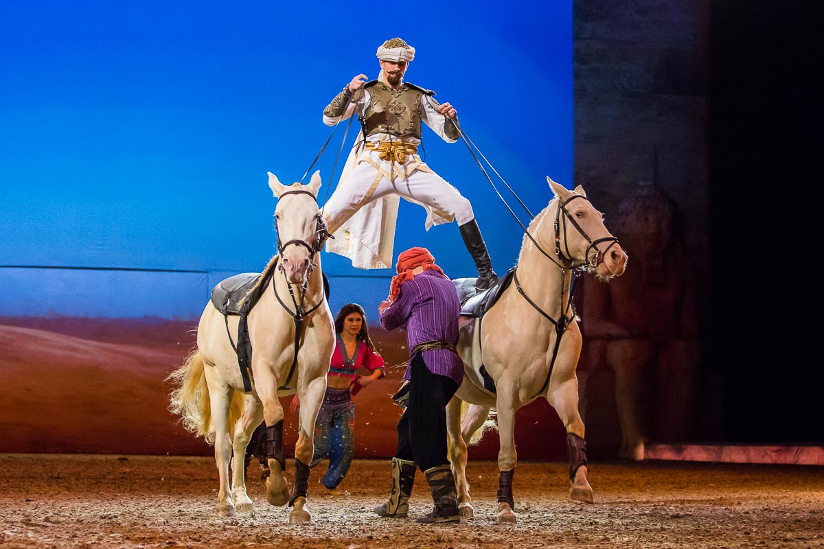 Cavalluna Legend of the desert @ Sportpaleis, picture 50, photographed by Marc Verdonck - FrontView Magazine