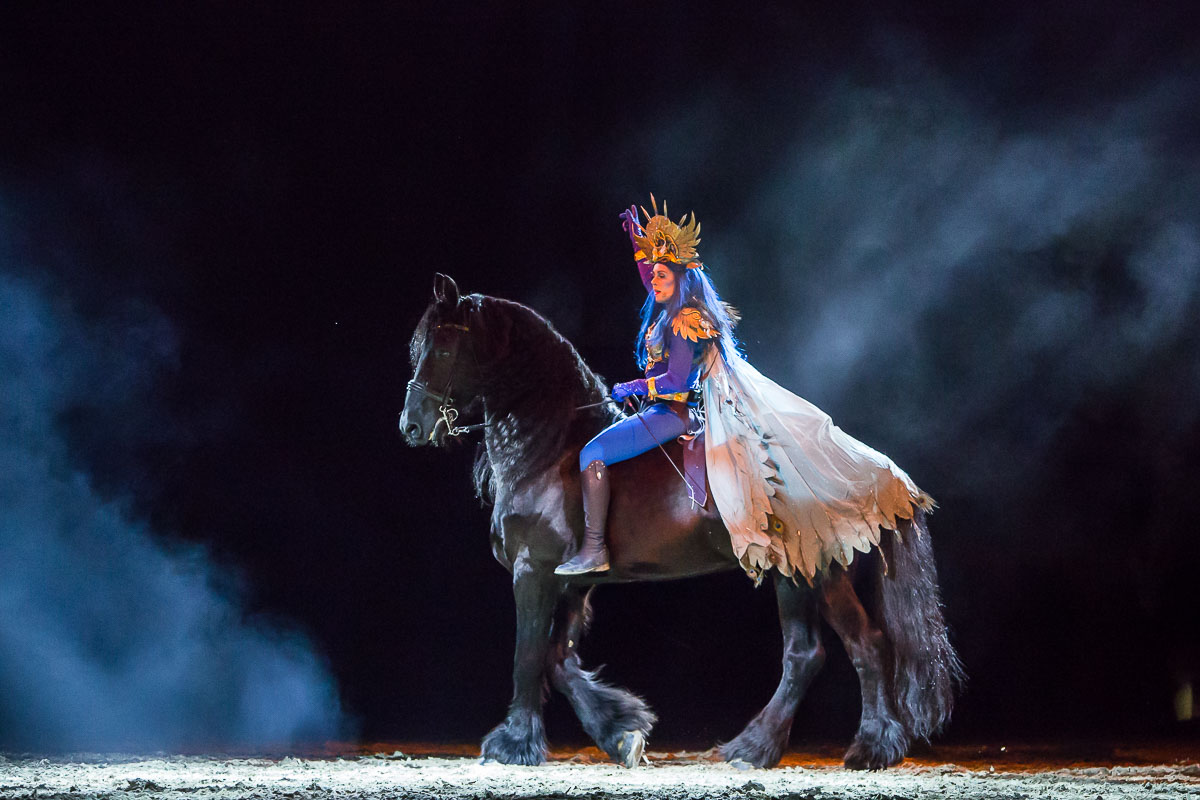 Cavalluna Legend of the desert @ Sportpaleis, picture 78, photographed by Marc Verdonck - FrontView Magazine