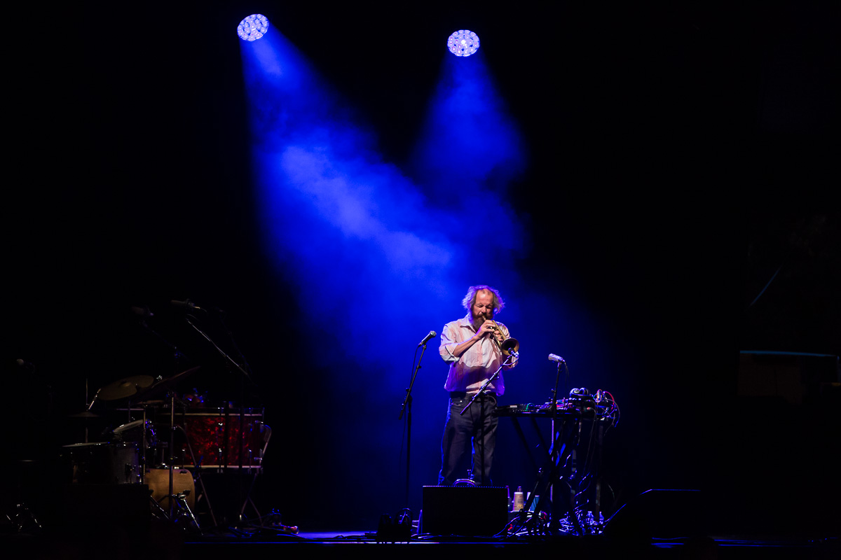 Bart Maris (solo) @ Jazz Middelheim, picture 1, photographed by Marc Verdonck - FrontView Magazine