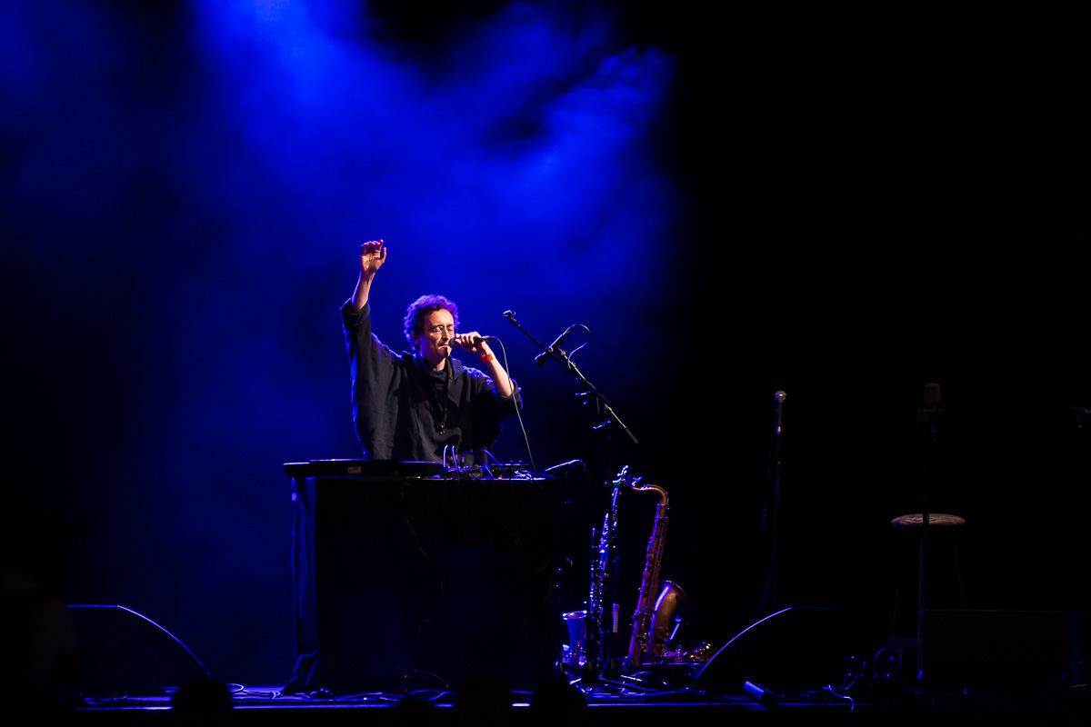 Joachim Badenhorst @ Jazz Middelheim, foto 1, foto's door Marc Verdonck - FrontView Magazine