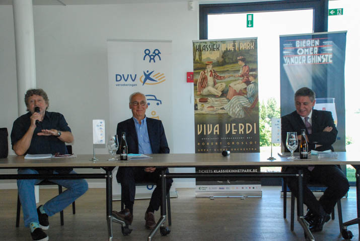 Persconferentie Klassiek in het park, aan zee en aan de Schelde @ Royal Yacht Club Linkeroever, picture 3, photographed by Peter Minnebo - FrontView Magazine