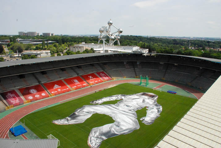 Project Closer Wim Tellier @ Koning Boudewijnstadion Brussel, picture 4, photographed by Peter Minnebo - FrontView Magazine
