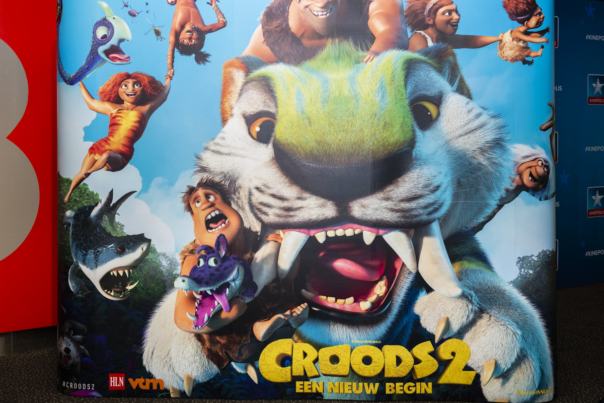 Avant-Première - Croods 2, een nieuw begin @ Kinepolis Antwerpen, foto 1, foto's door Sandra Van Watermeulen - FrontView Magazine