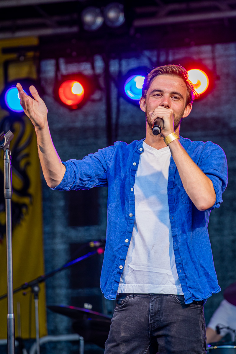 Stef Poelmans en band @ Vlaanderen Zingt Merksem, foto 2, foto's door Dimitri Vanlommel - FrontView Magazine
