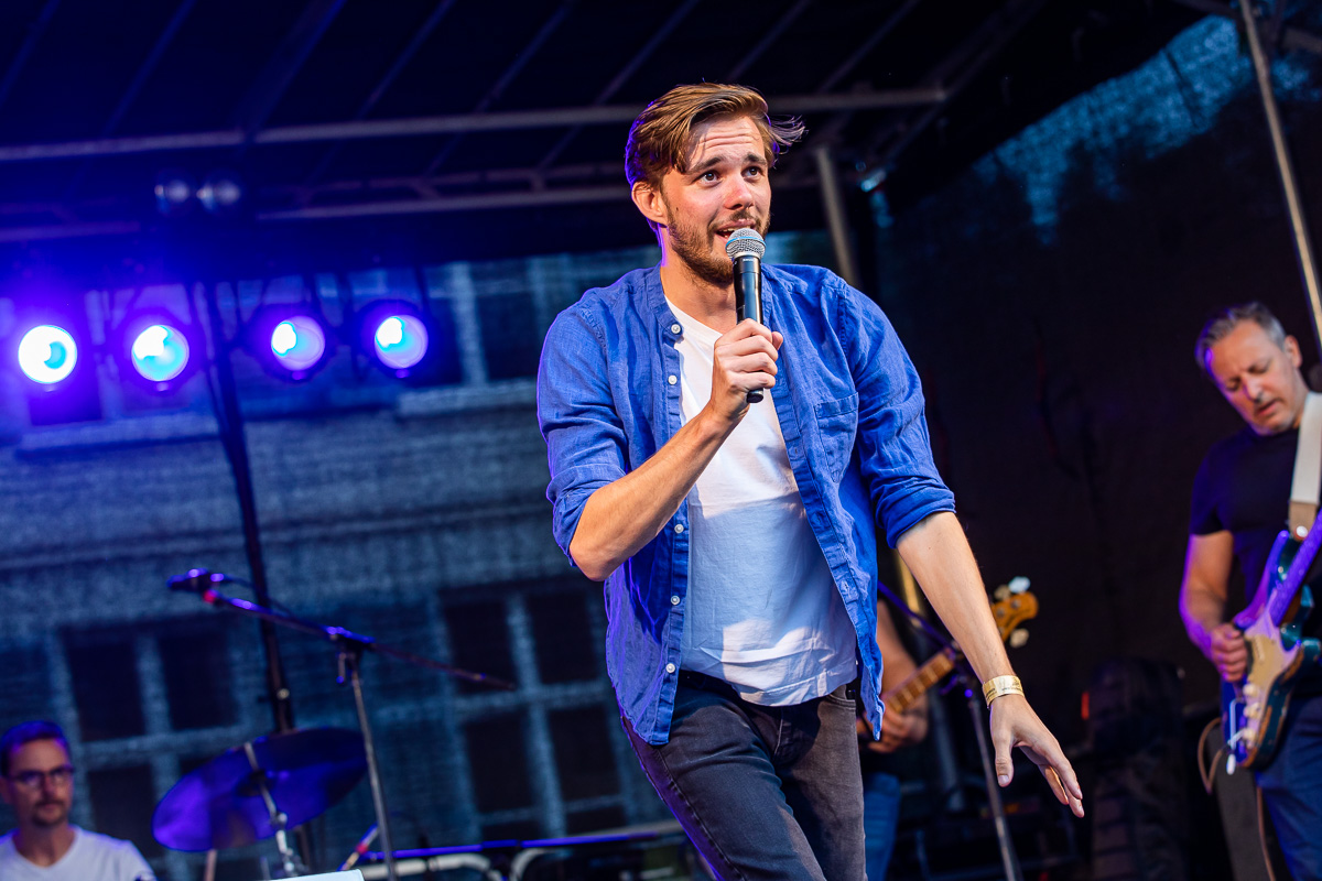 Stef Poelmans en band @ Vlaanderen Zingt Merksem, foto 4, foto's door Dimitri Vanlommel - FrontView Magazine