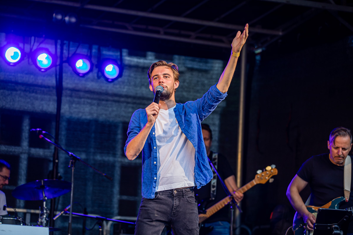 Stef Poelmans en band @ Vlaanderen Zingt Merksem, foto 12, foto's door Dimitri Vanlommel - FrontView Magazine