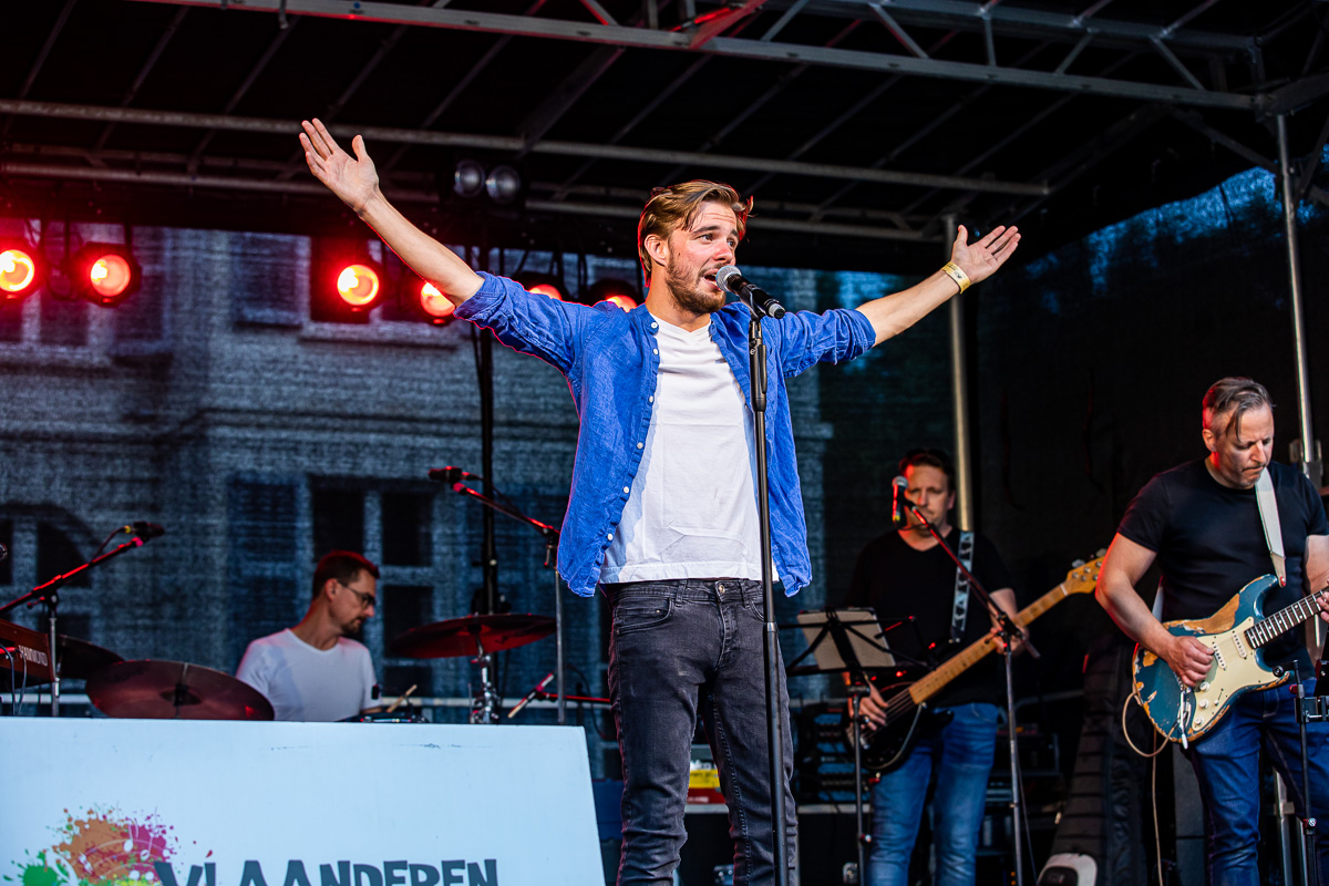 Stef Poelmans en band @ Vlaanderen Zingt Merksem, foto 25, foto's door Dimitri Vanlommel - FrontView Magazine