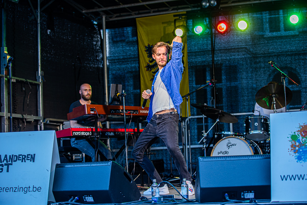 Stef Poelmans en band @ Vlaanderen Zingt Merksem, foto 27, foto's door Dimitri Vanlommel - FrontView Magazine