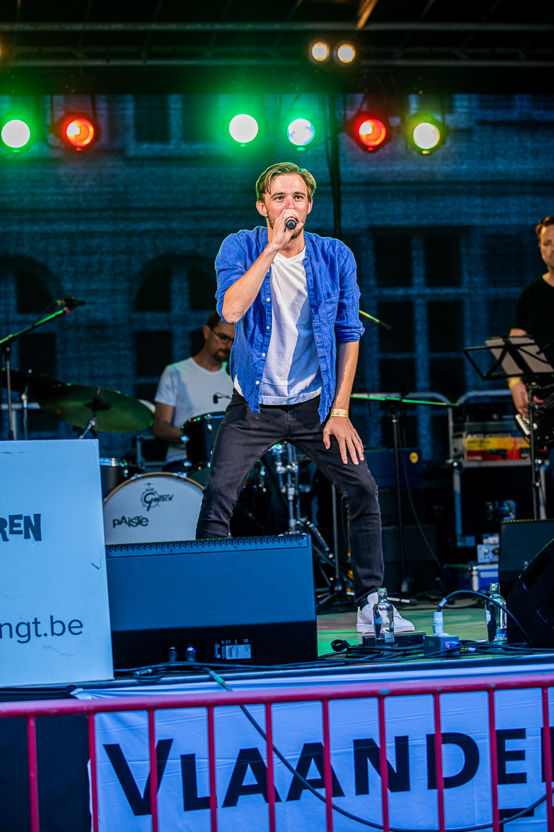 Stef Poelmans en band @ Vlaanderen Zingt Merksem, foto 34, foto's door Dimitri Vanlommel - FrontView Magazine