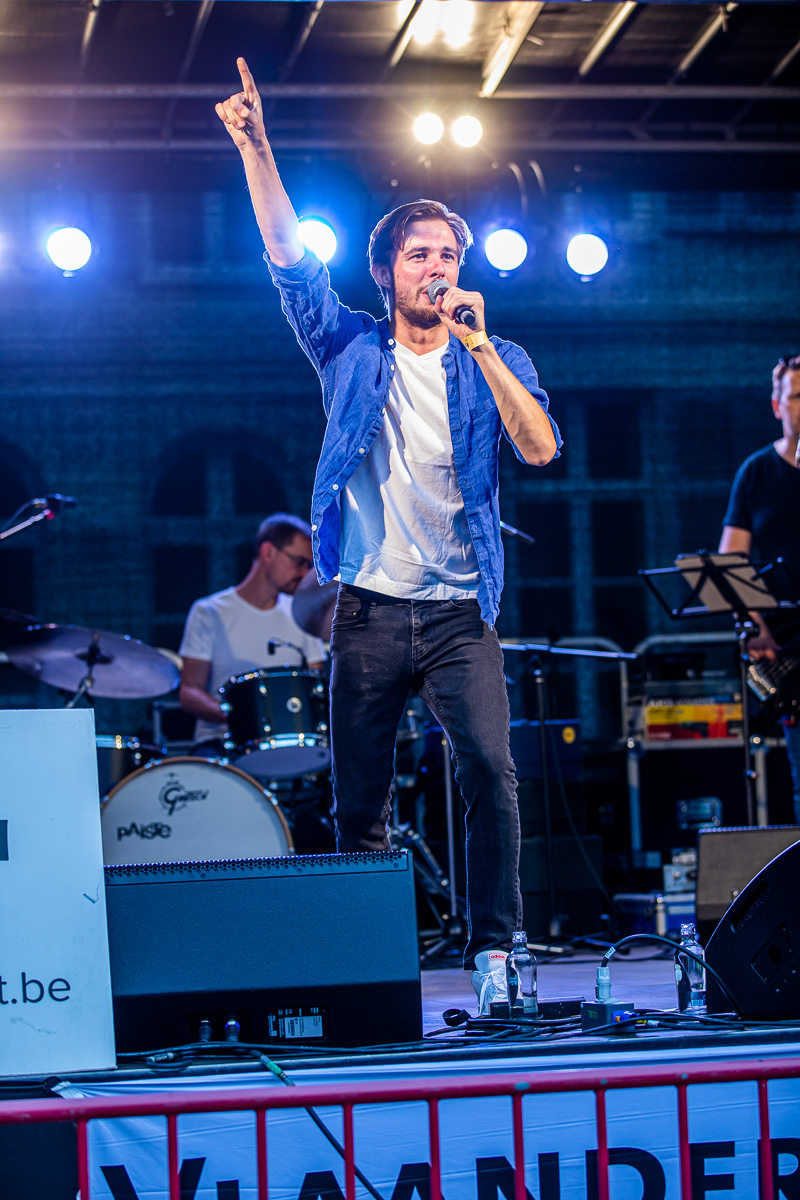 Stef Poelmans en band @ Vlaanderen Zingt Merksem, foto 35, foto's door Dimitri Vanlommel - FrontView Magazine