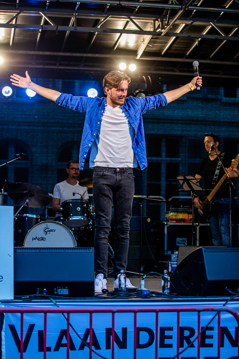 Stef Poelmans en band @ Vlaanderen Zingt Merksem, foto 38, foto's door Dimitri Vanlommel - FrontView Magazine