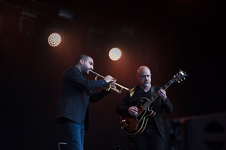 Ibrahim Maalouf Arena 5, foto 7, foto's door Cindy De Kuyper - FrontView Magazine