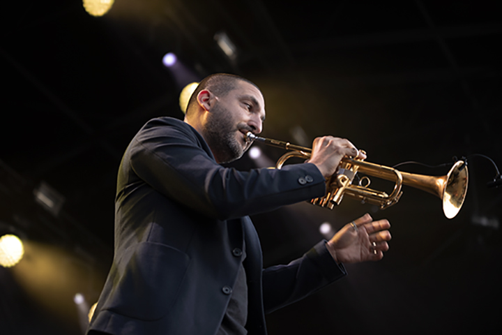 Ibrahim Maalouf Arena 5, foto 10, foto's door Cindy De Kuyper - FrontView Magazine