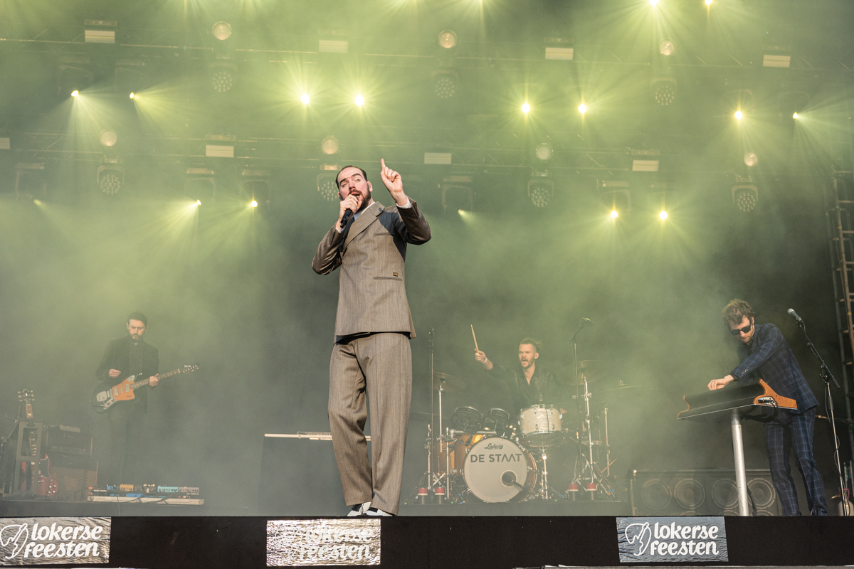 De Staat @ Lokerse Feesten, foto 2, foto's door David Johnson - FrontView Magazine