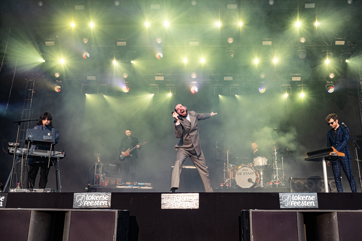 De Staat @ Lokerse Feesten, foto 9, foto's door David Johnson - FrontView Magazine