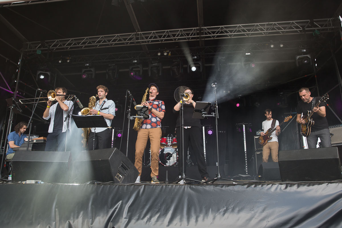 Jamaican Jazz Orchestra @ Sfinks Mundial XL, picture 3, photographed by Marc Verdonck - FrontView Magazine