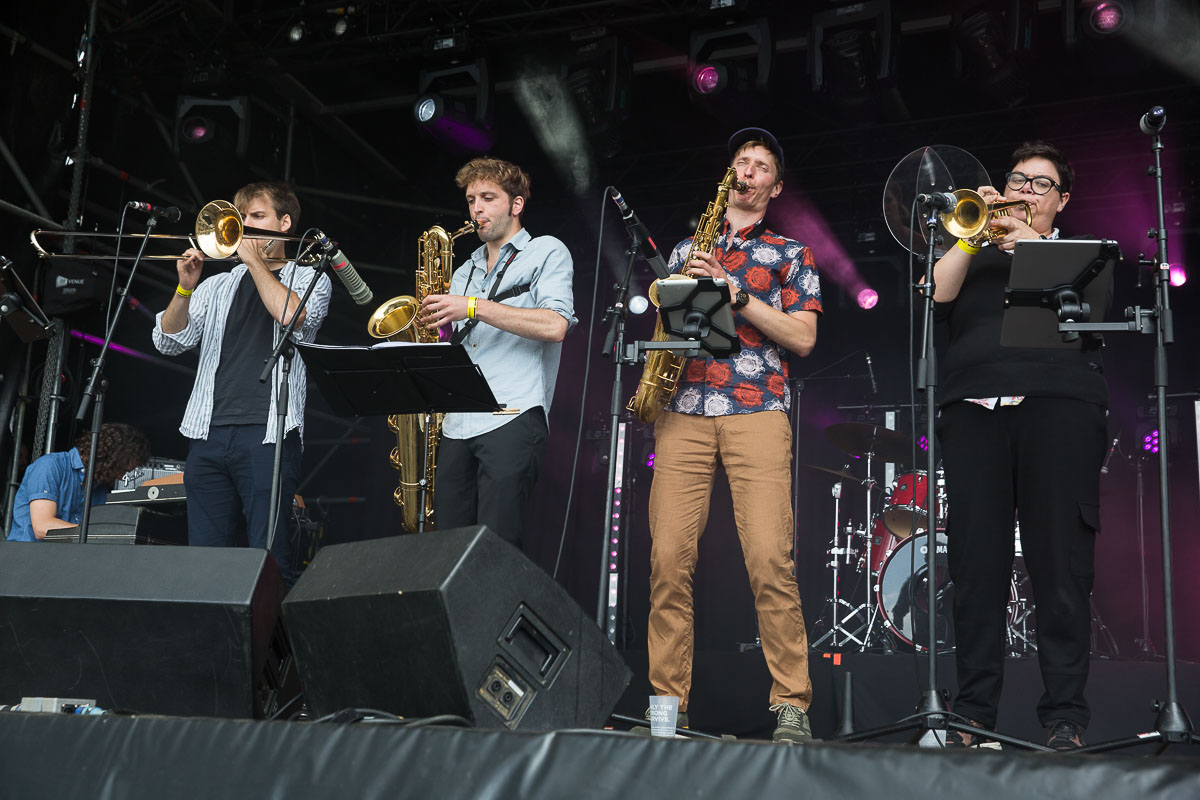 Jamaican Jazz Orchestra @ Sfinks Mundial XL, picture 4, photographed by Marc Verdonck - FrontView Magazine