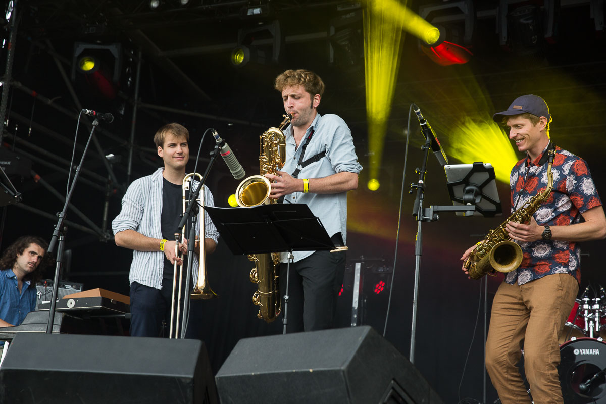 Jamaican Jazz Orchestra @ Sfinks Mundial XL, picture 7, photographed by Marc Verdonck - FrontView Magazine