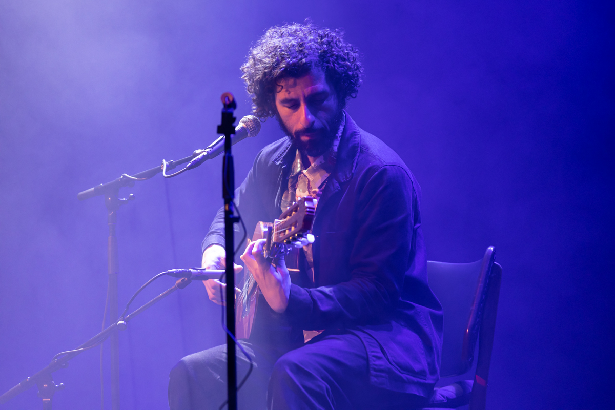José González @ De Roma, picture 1, photographed by David Johnson - FrontView Magazine