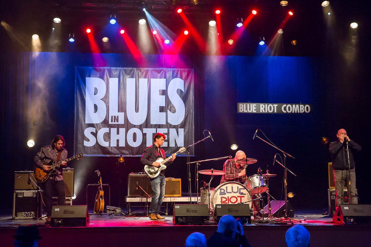 BLUE RIOT COMBO @ Blues in Schoten, picture 1, photographed by Marc Verdonck - FrontView Magazine