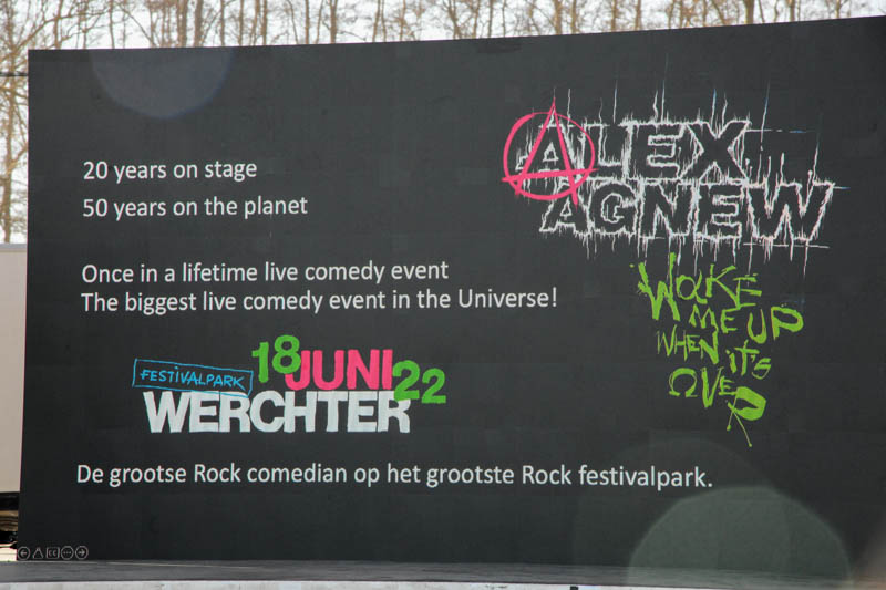 Persconferentie Alex Agnew @ Festivalpark Werchter, picture 12, photographed by Peter Minnebo - FrontView Magazine