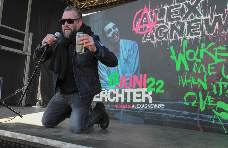 Persconferentie Alex Agnew @ Festivalpark Werchter, picture 21, photographed by Peter Minnebo - FrontView Magazine
