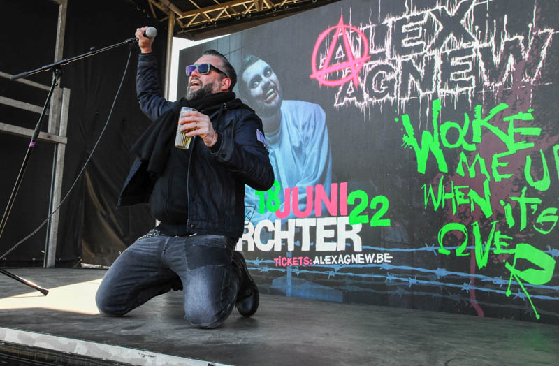 Persconferentie Alex Agnew @ Festivalpark Werchter, picture 22, photographed by Peter Minnebo - FrontView Magazine